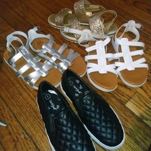 Girls shoe lot